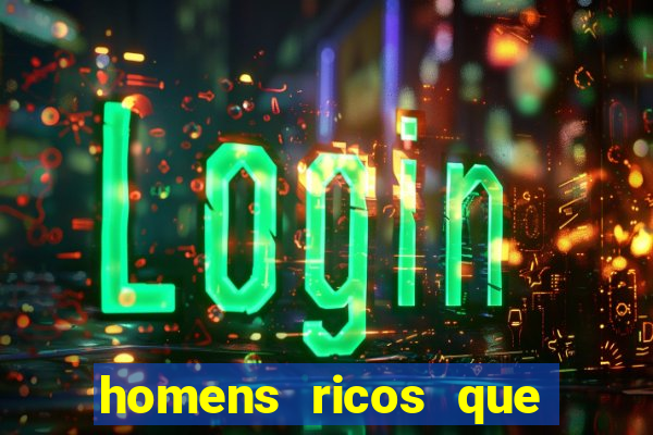 homens ricos que querem bancar telegram